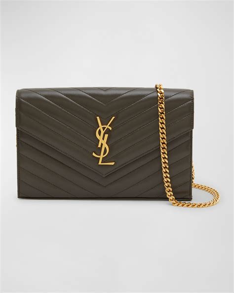 ysl diamond chain|ysl large wallet on chain.